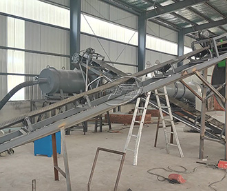 On site drying machine